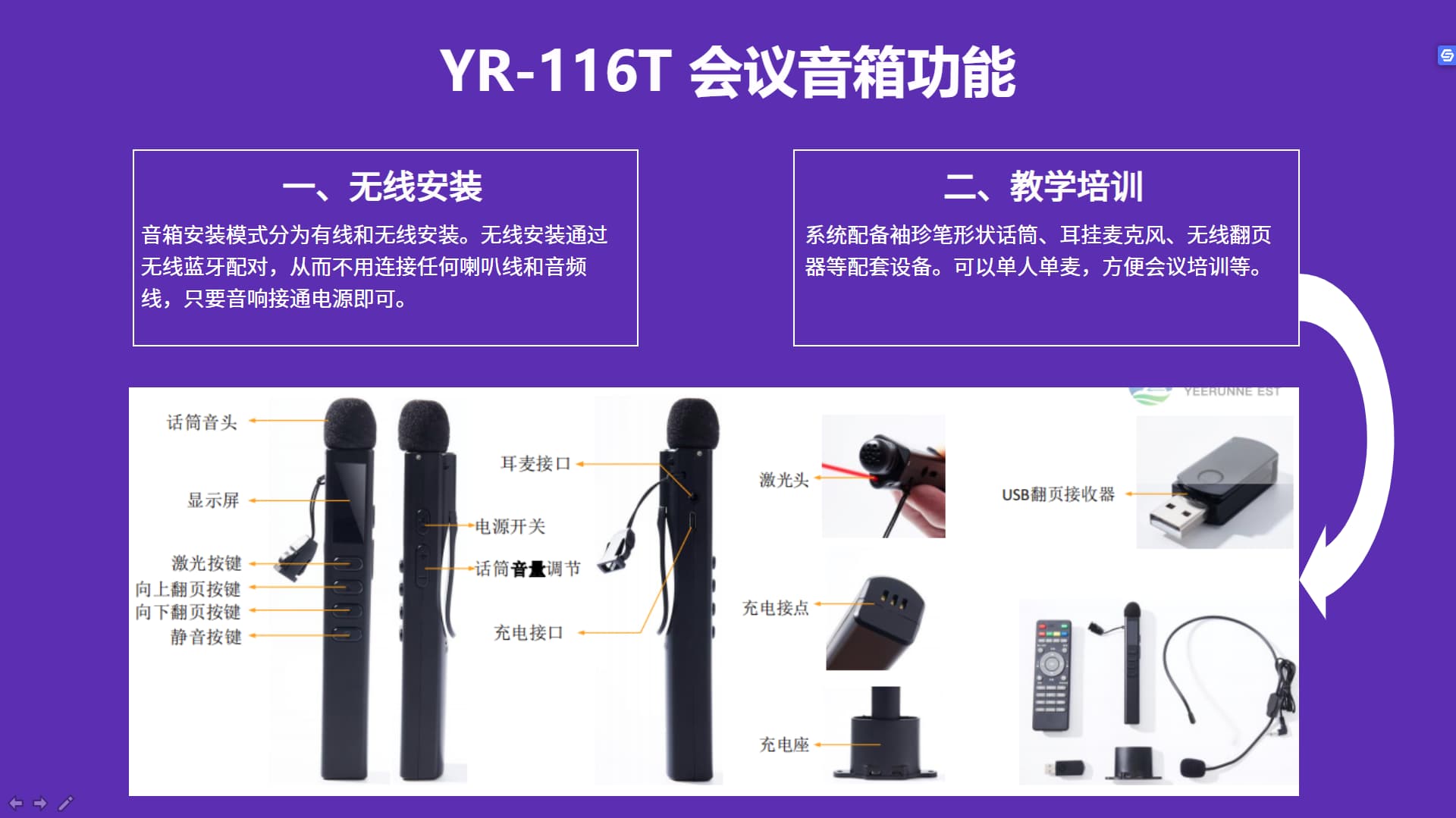 會(huì)議教學(xué)音箱系統(tǒng)功能1