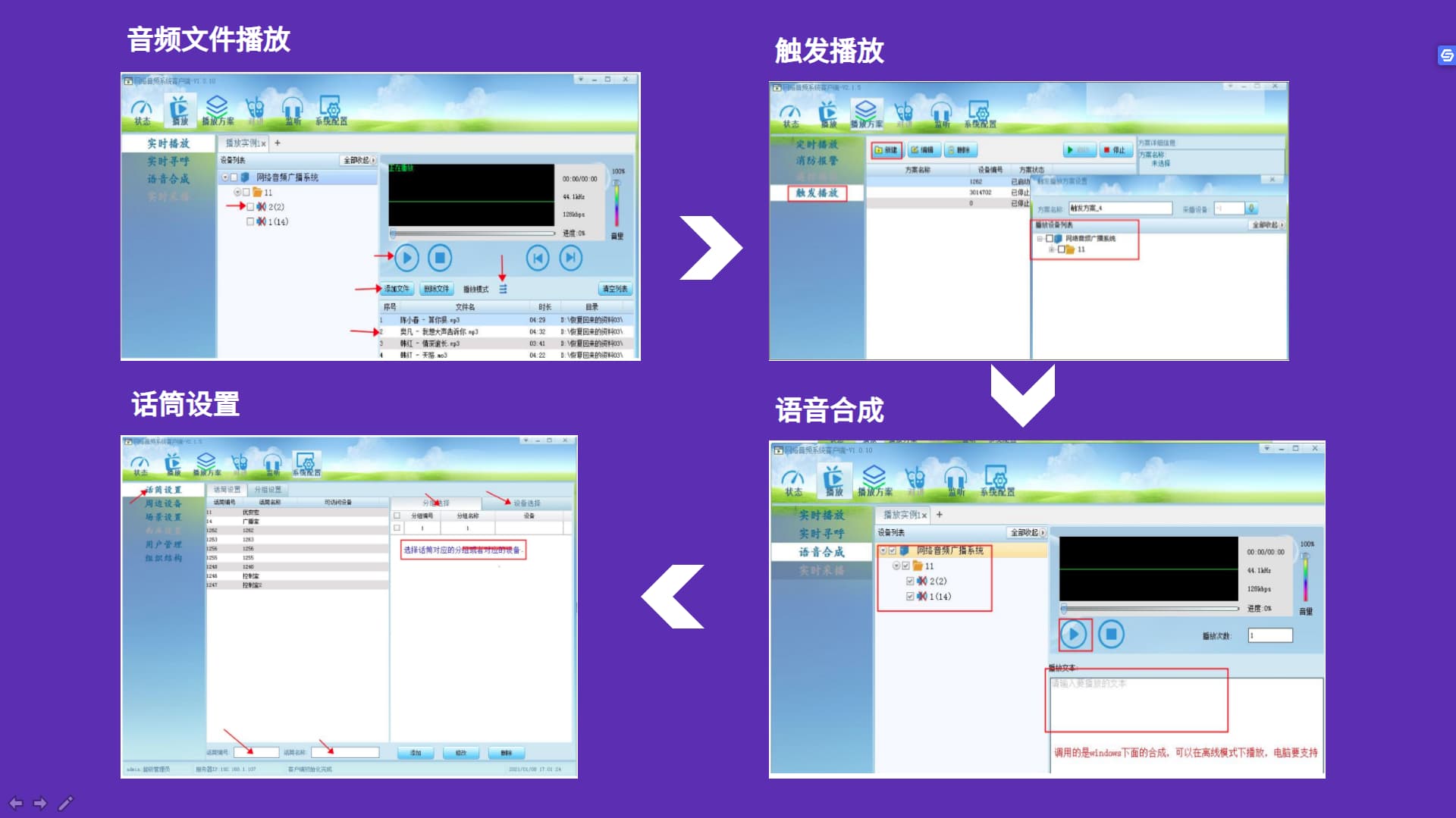 會(huì)議教學(xué)音箱系統(tǒng)功能3